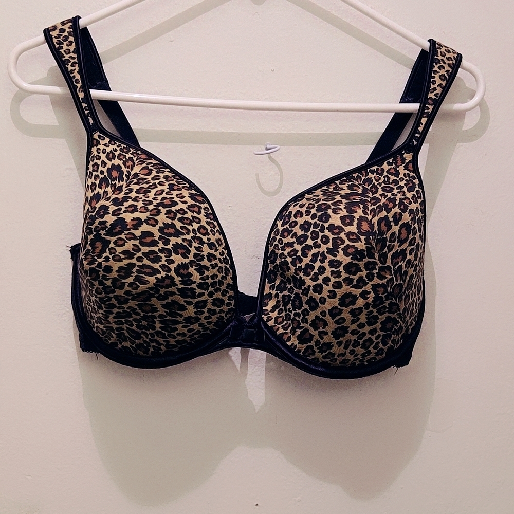 Bali Animal Print Bra - Black and Brown